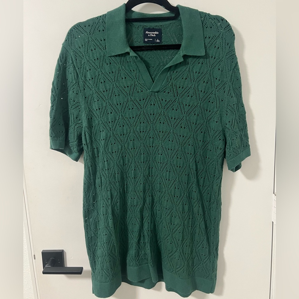Abercrombie men’s green shirt